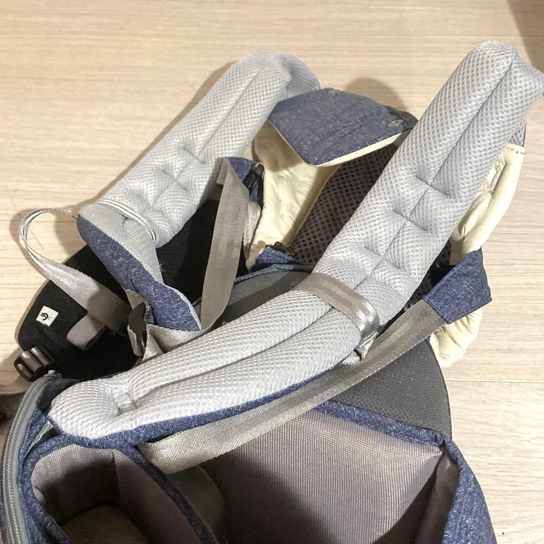 【超美品】ミキハウス×ポグネー ベビーキャリア　ヒップシート 抱っこ紐　コラボ