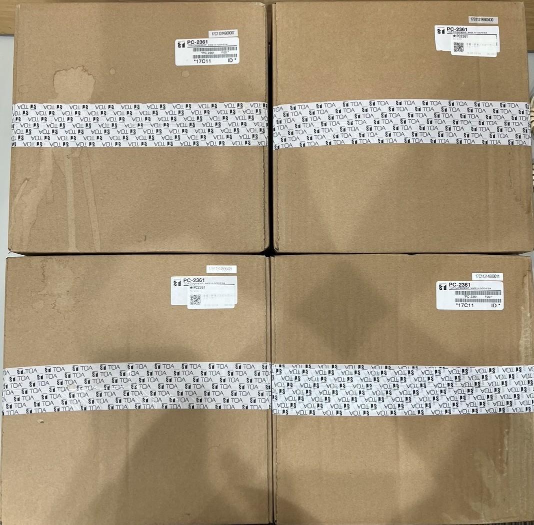 TOA株式会社 天井埋込型スピ－カ－　ＢＧＭ用 PC-2361 ４個セット