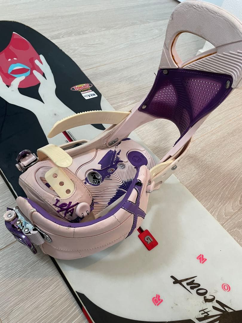 Burton バートン　レディーススノーボード セット