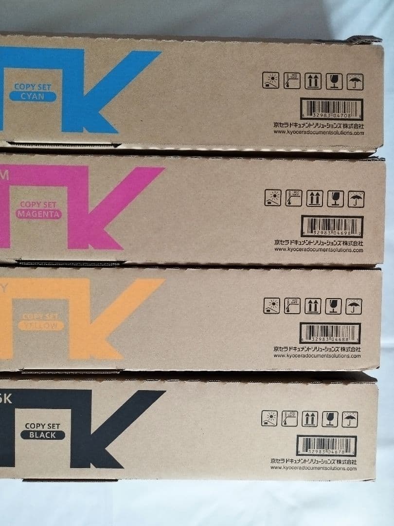 匿名配送・送料無料 京セラ 純正トナー CS-8116 KYMC 4色