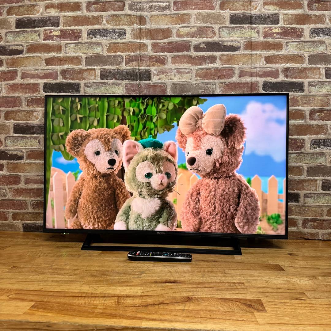 ハイセンス 43V型 4K液晶テレビ 43E6800 スマートテレビ 動画アプリ