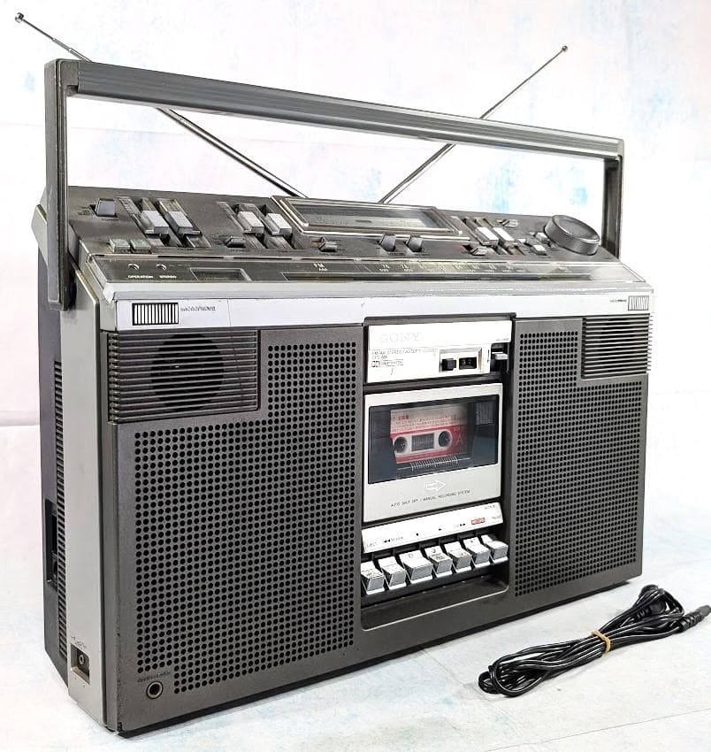 ソニー大型ラジカセ【SONY CFS-686】整備済み♪完動品！