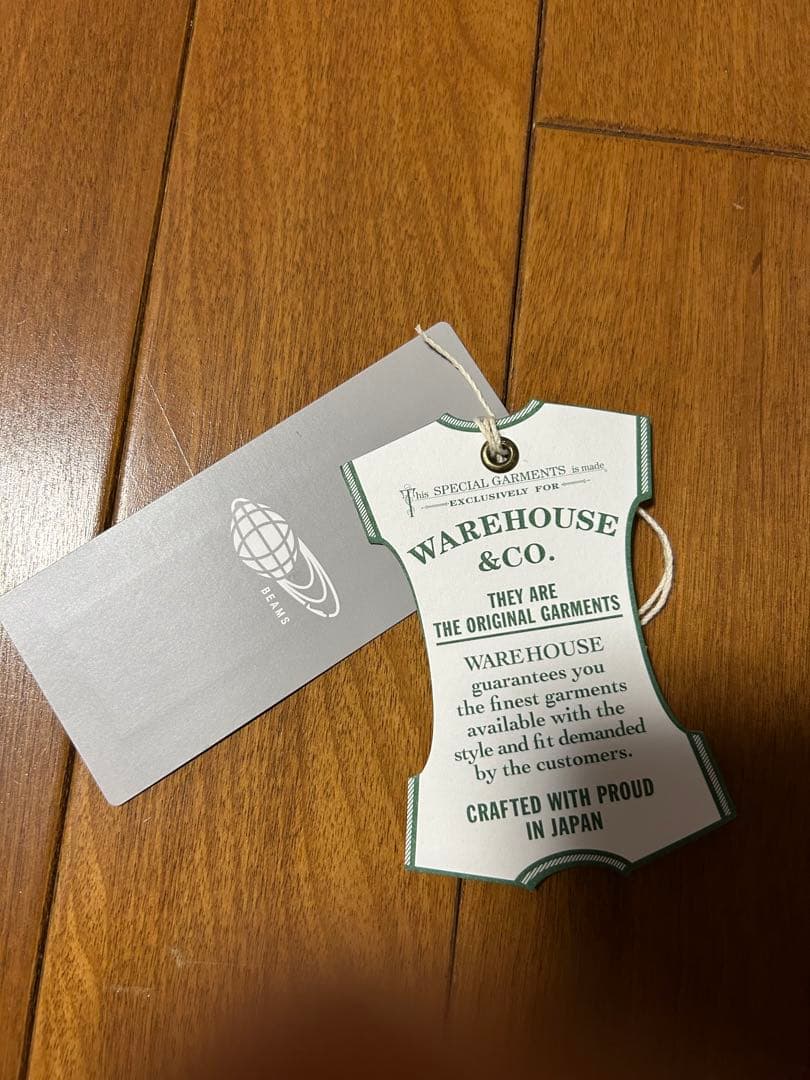 ウエアハウス/ビームスプラス 別注 スウェットパーカー/ヘザーグレー/42