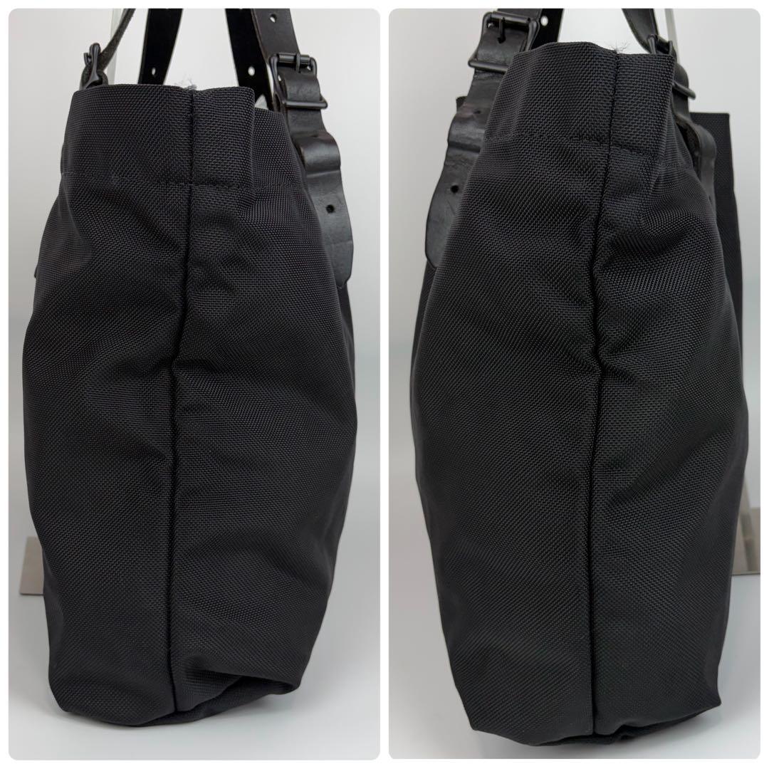 美品✨South2 West8 バリスティックナイロン 肩掛け トートバッグ 黒