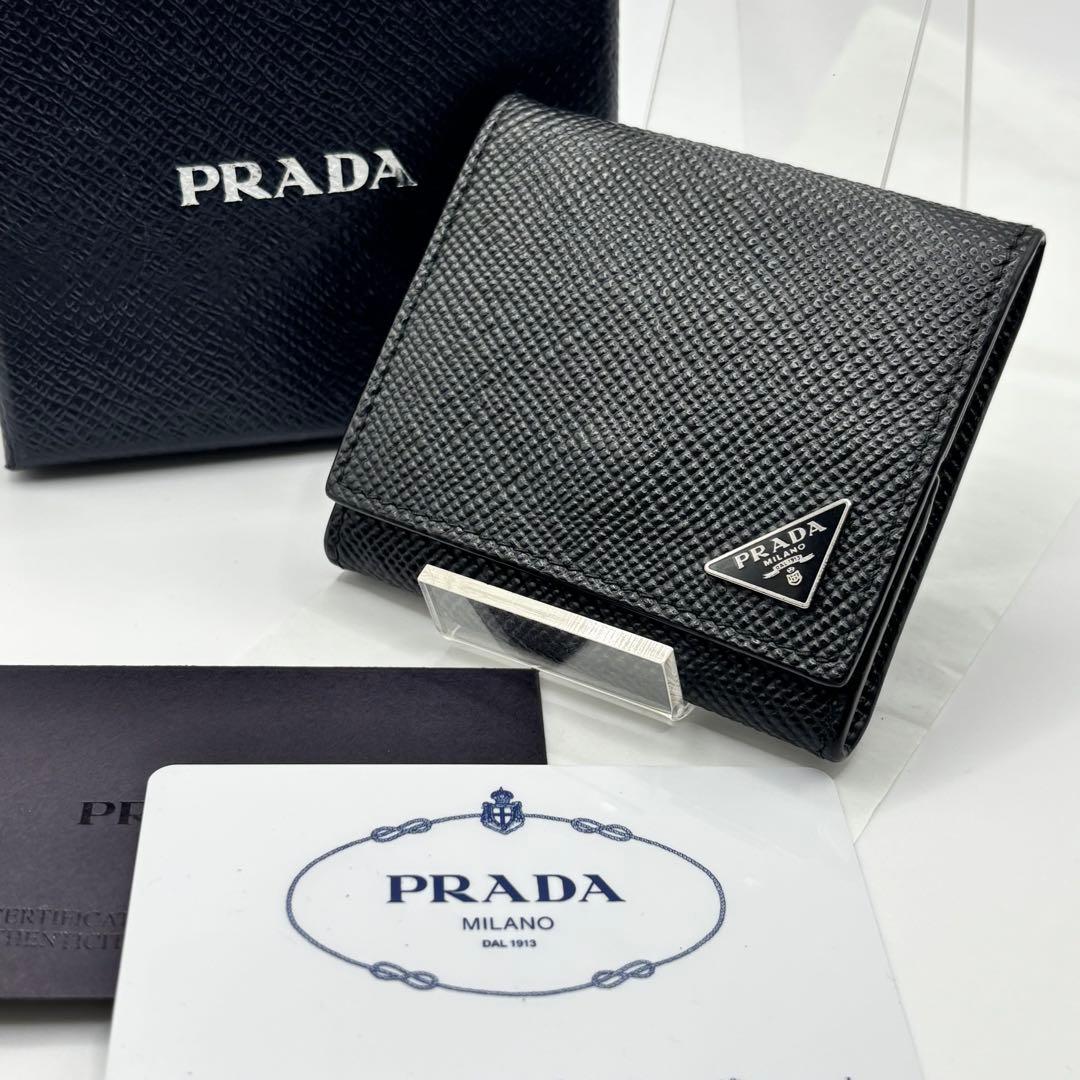 【極美品】 ケース 小銭入れ ブラック サフィアーノ