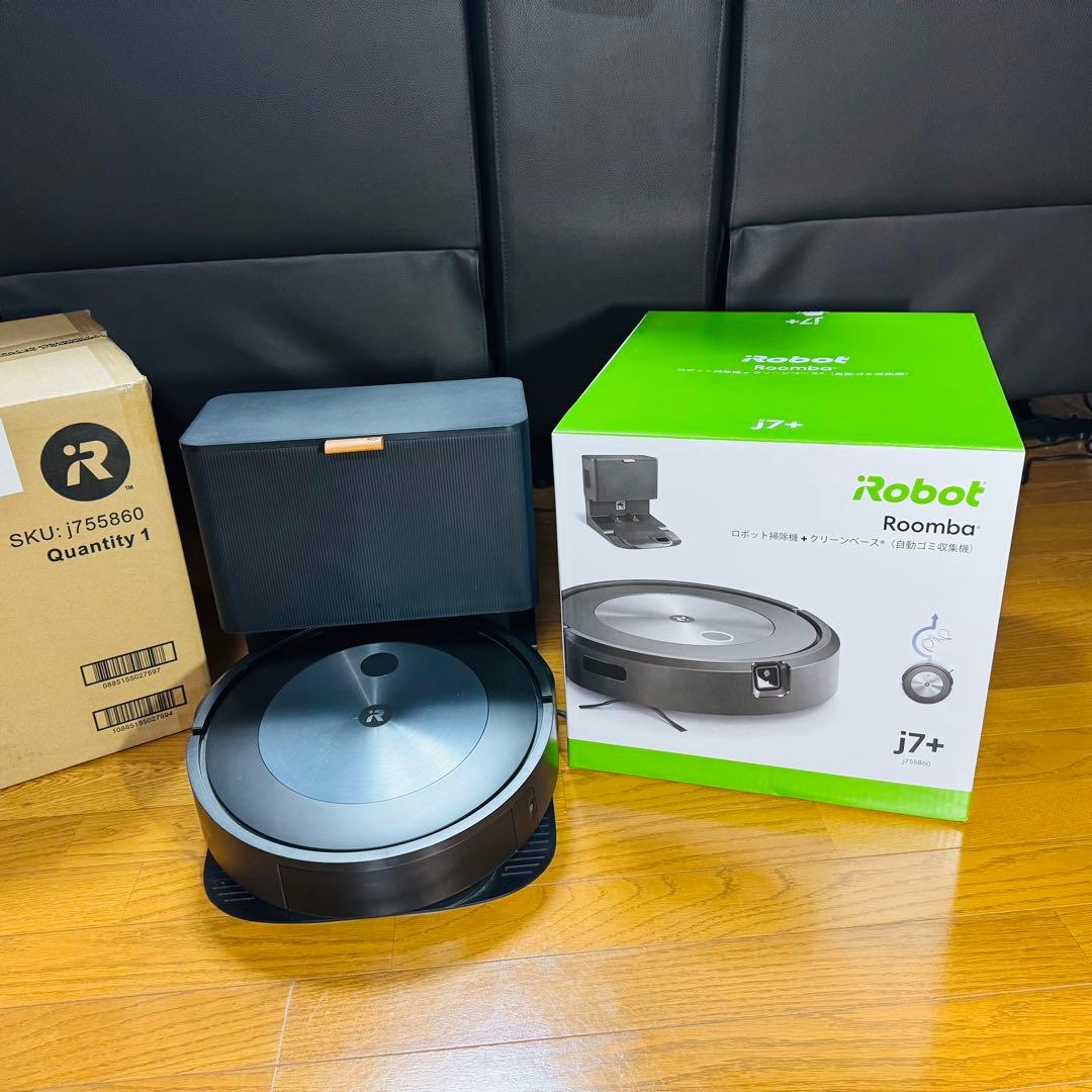 iRobot Roomba j7+ 本体　ルンバ　お掃除ロボット