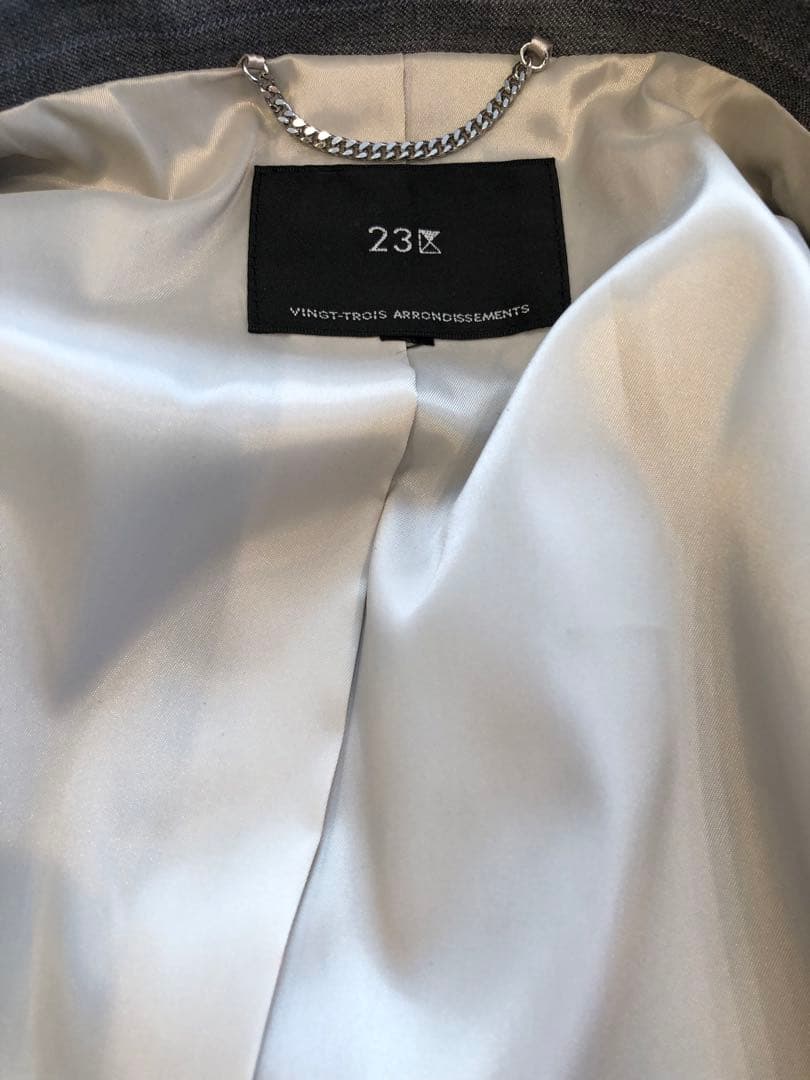 23区ファインネスウール　テーラードジャケット＆パンツスーツ未使用品　46サイズ