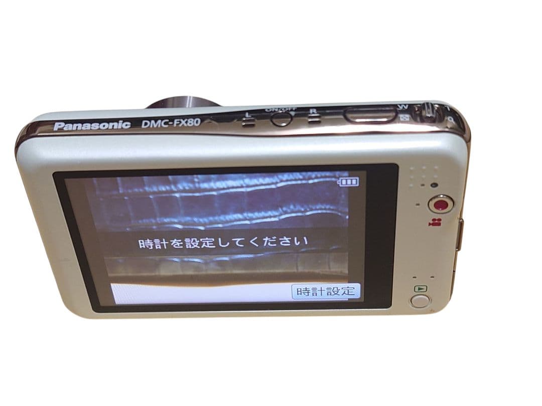 LUMIX: DMC-FX80　コンパクト デジタルカメラ