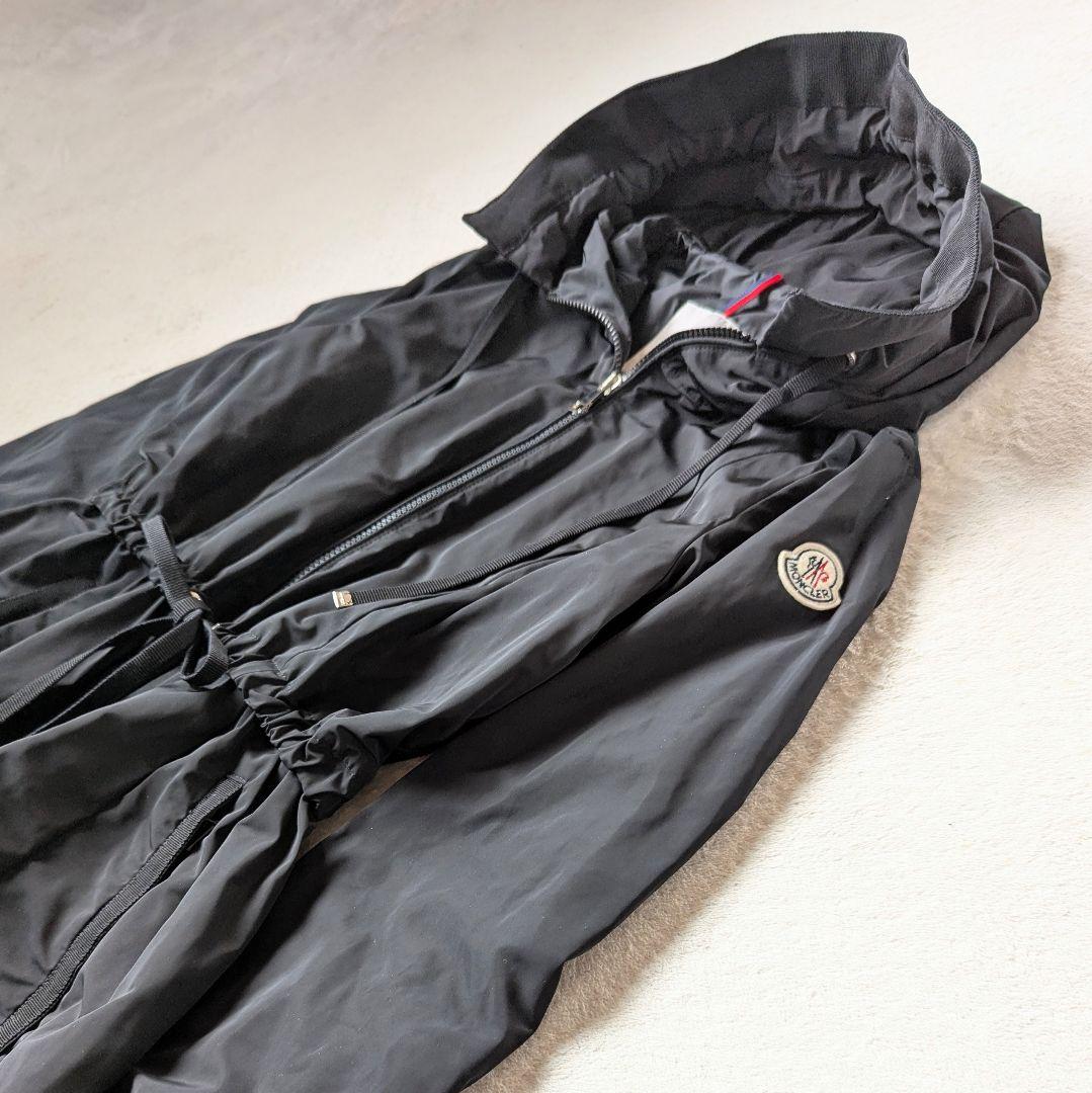 【人気モデル】 モンクレール TOPAZ ナイロンコート 黒 サイズ1 S相当