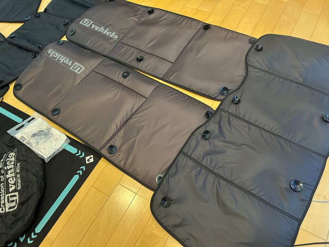 UI vehicle 遮光パッド ８面　ハイエースバン　ユーアイビークル