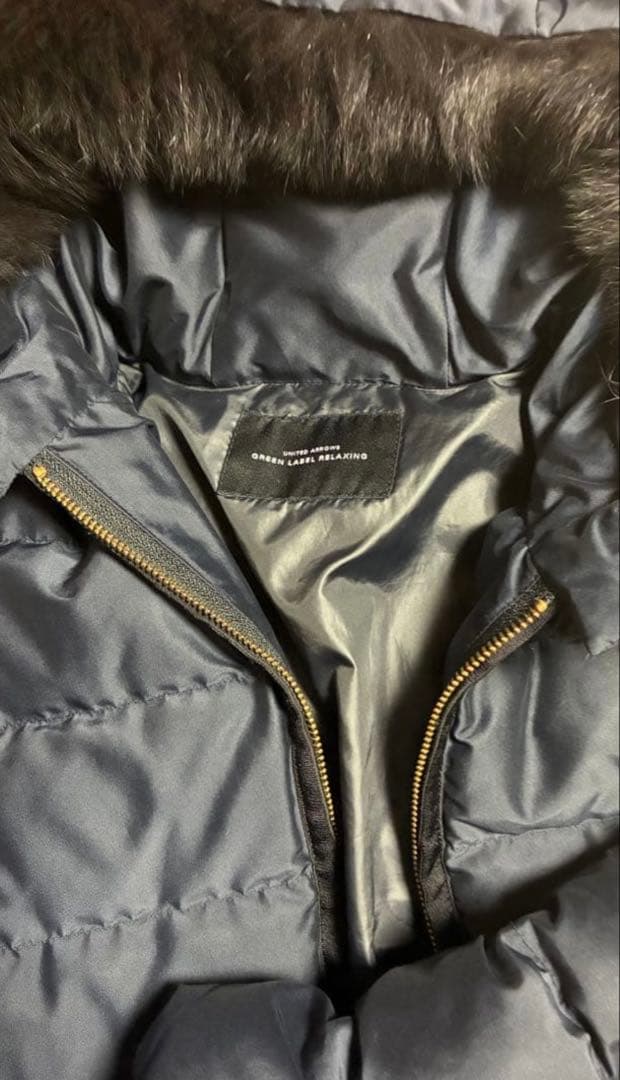 美品✨ユナイテッドアローズgreen label relaxing ダウンコート