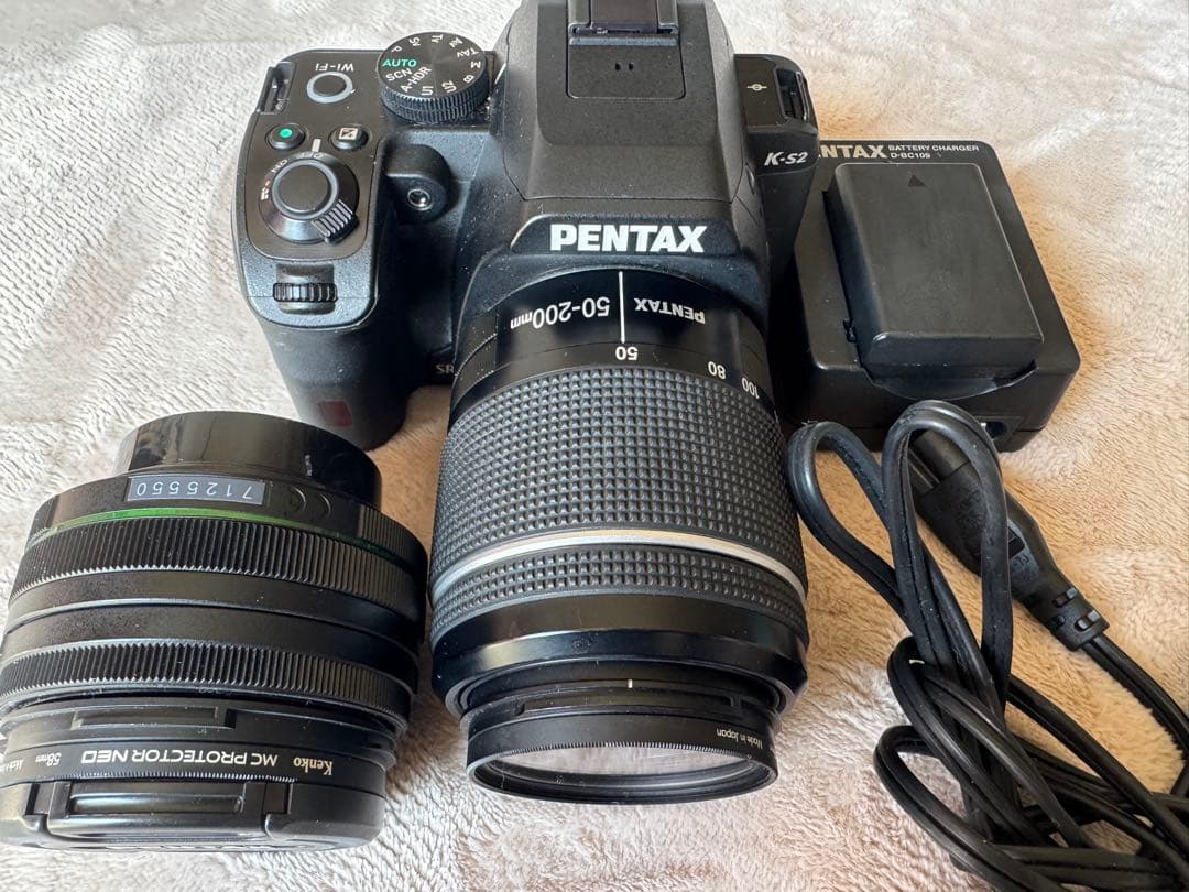 PENTAX K-s2 カメラ2点 SDカード２枚セット