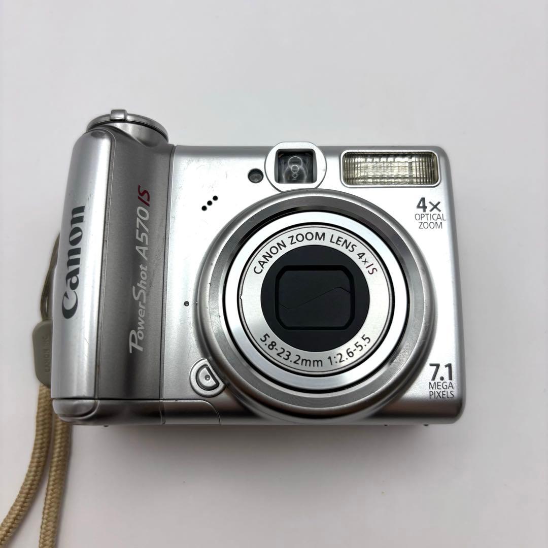 ①Canon PowerShot A570 IS コンパクトデジタルカメラ