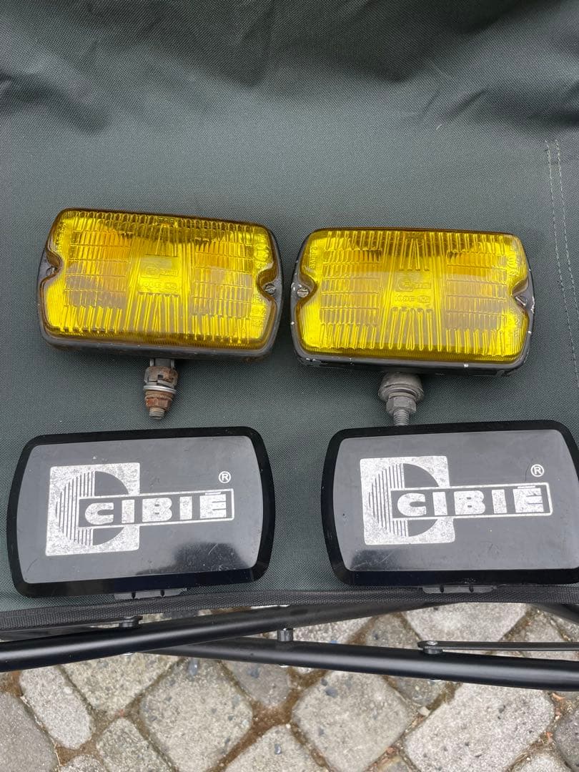 CIBIE 角フォグランプ 35 当時物