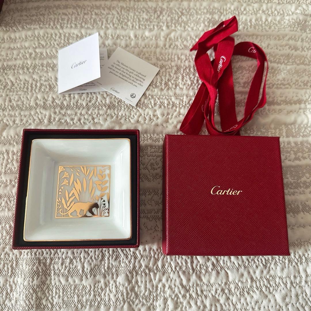 ■新品■未使用■ Cartier カルティエ パンテール お皿 インテリア 食器