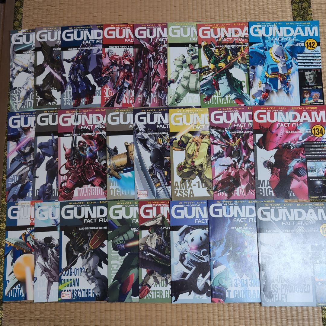 ガンダムファクトファイル全巻、その他