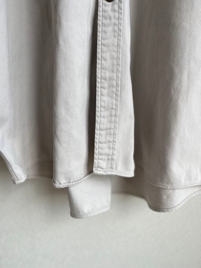 Carhartt ワークシャツ 襟 コーデュロイ シャツ カバーオール 古着