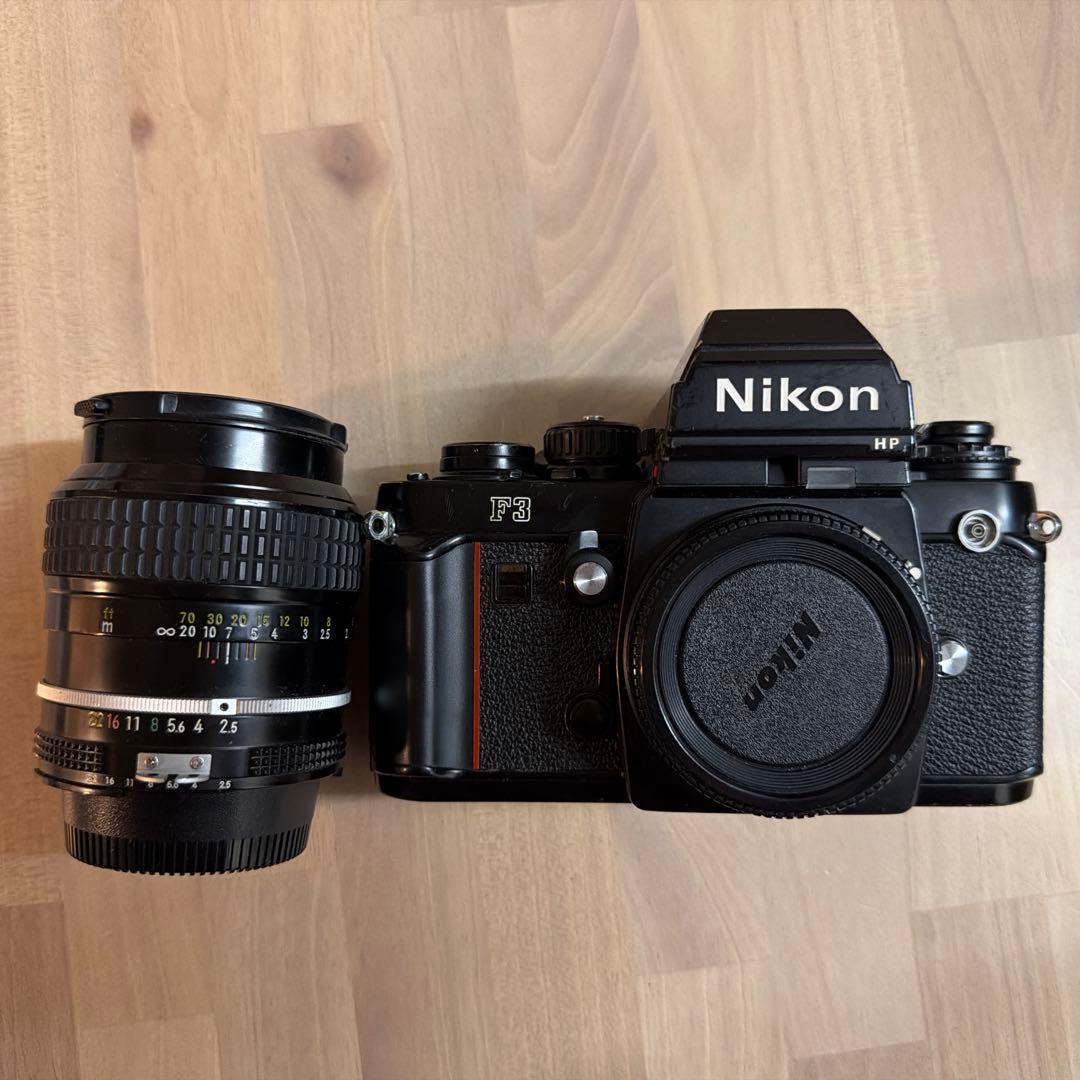 Nikon F3 HP レンズ付き　一眼レフカメラ