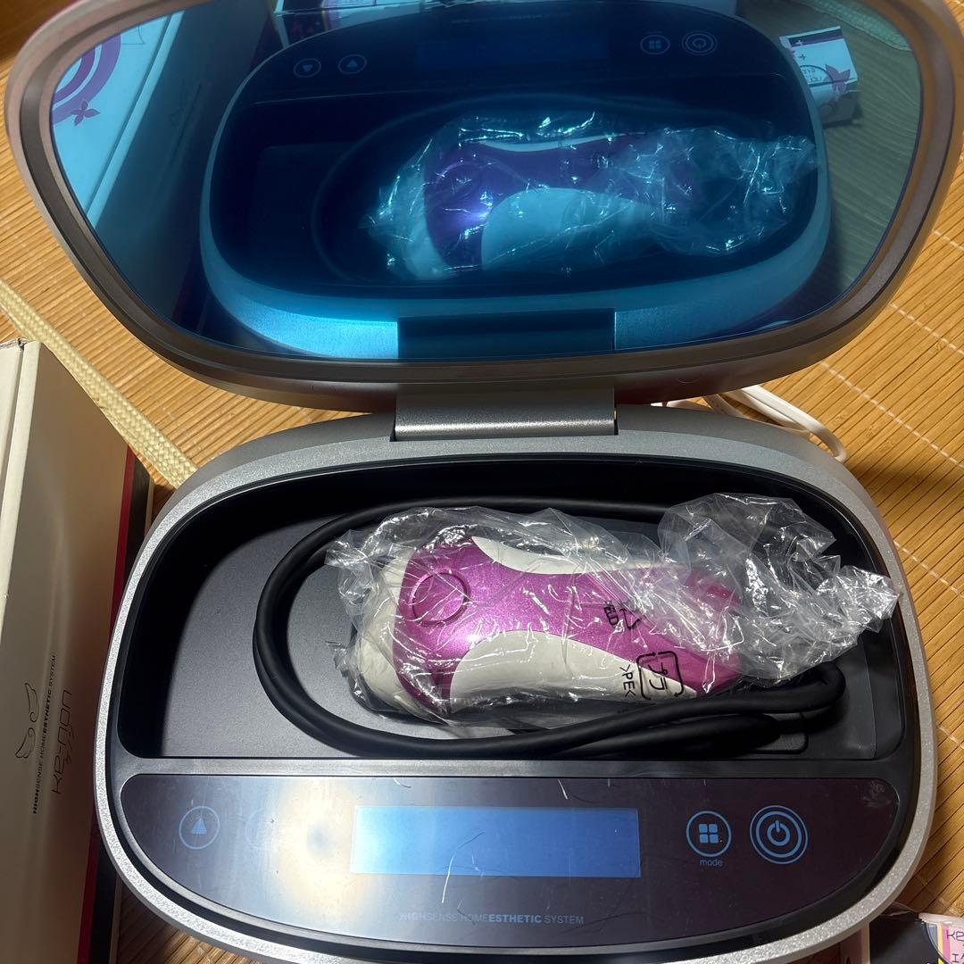 脱毛器 ケノン ver.7.0 中古品 カードリッジ付き