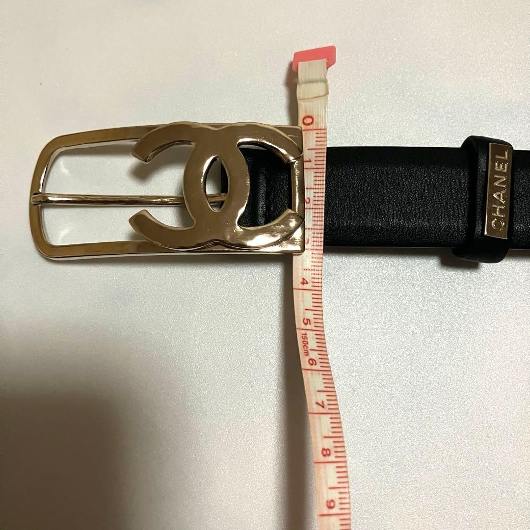 CHANELベルト CCマーク ゴールドバックル シャネル