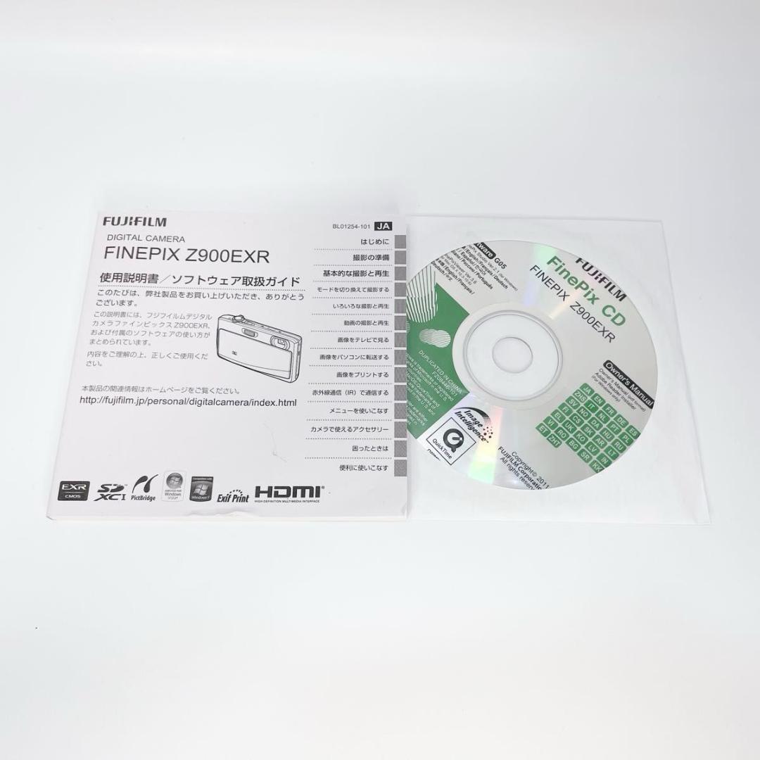 FUJIFILM FinePix Z900EXR レッド 赤 美品 箱 ケース付