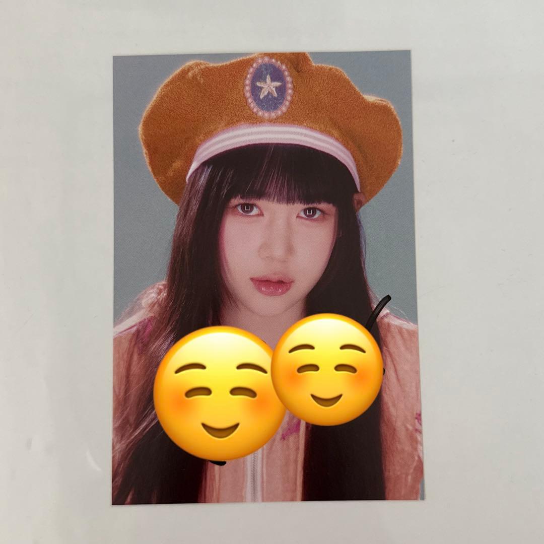 Hearts2Hearts H2H リリイベ イェオン 直筆サイン ポストカード