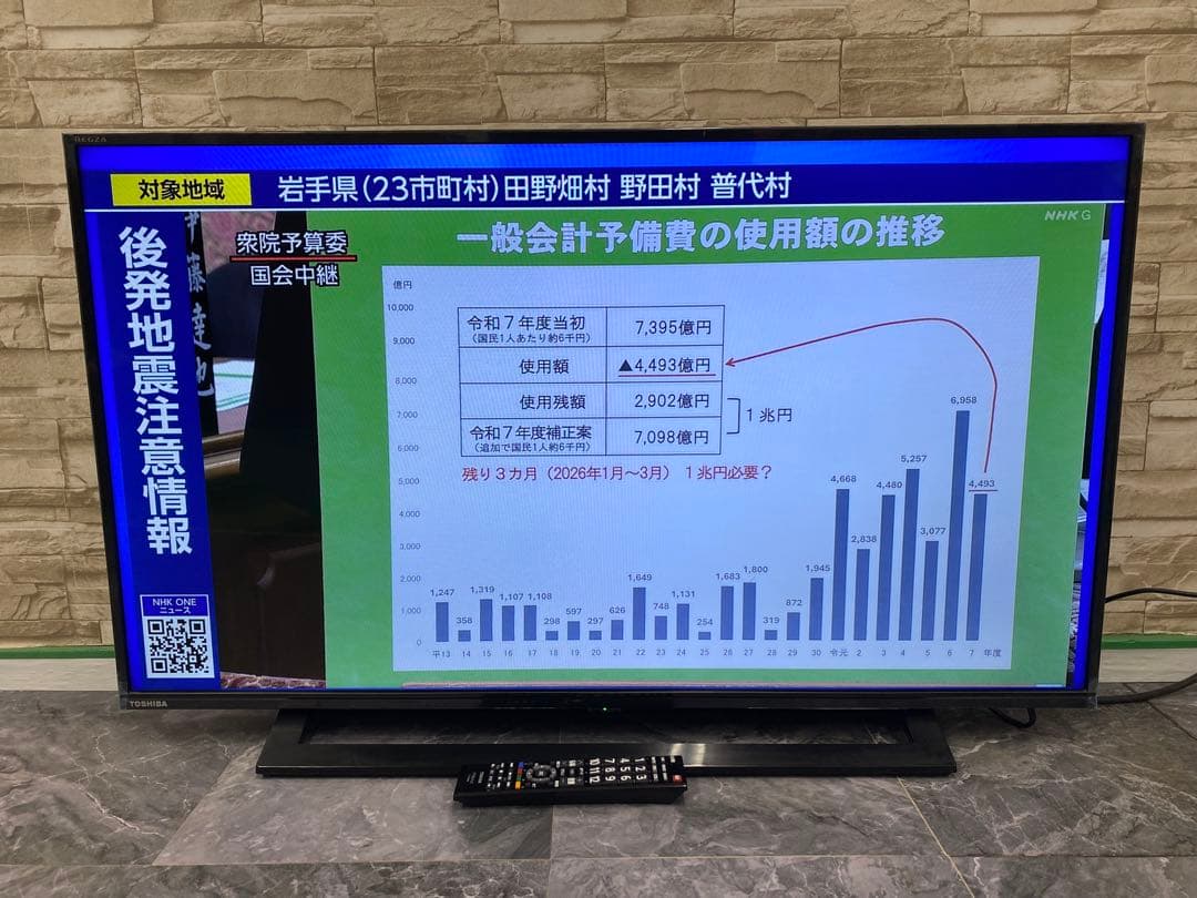 東芝　REGZA 40インチ 液晶テレビ レグザ 40S22 2022年製