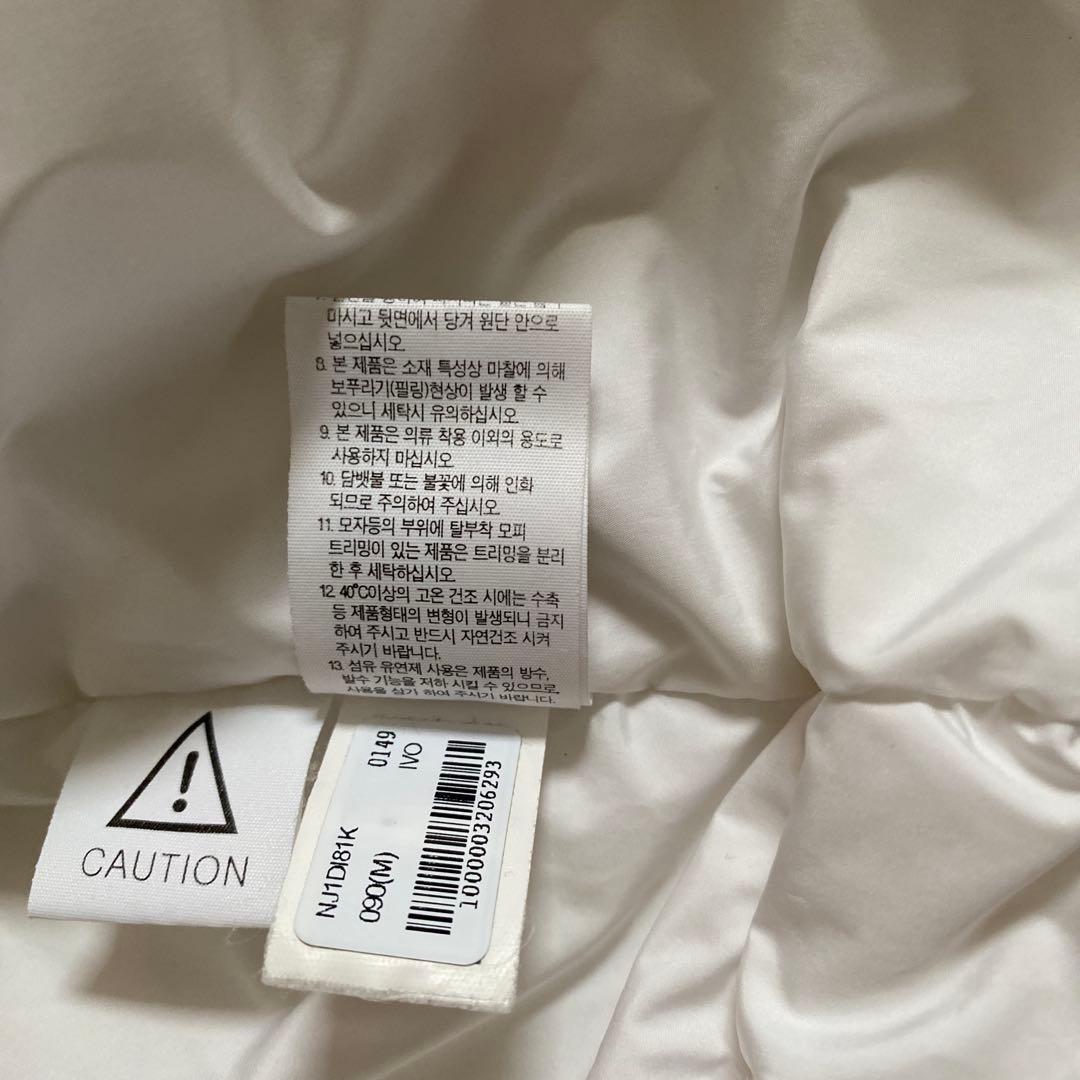 THE NORTH FACE ホワイト ダウンジャケット M お値下げ