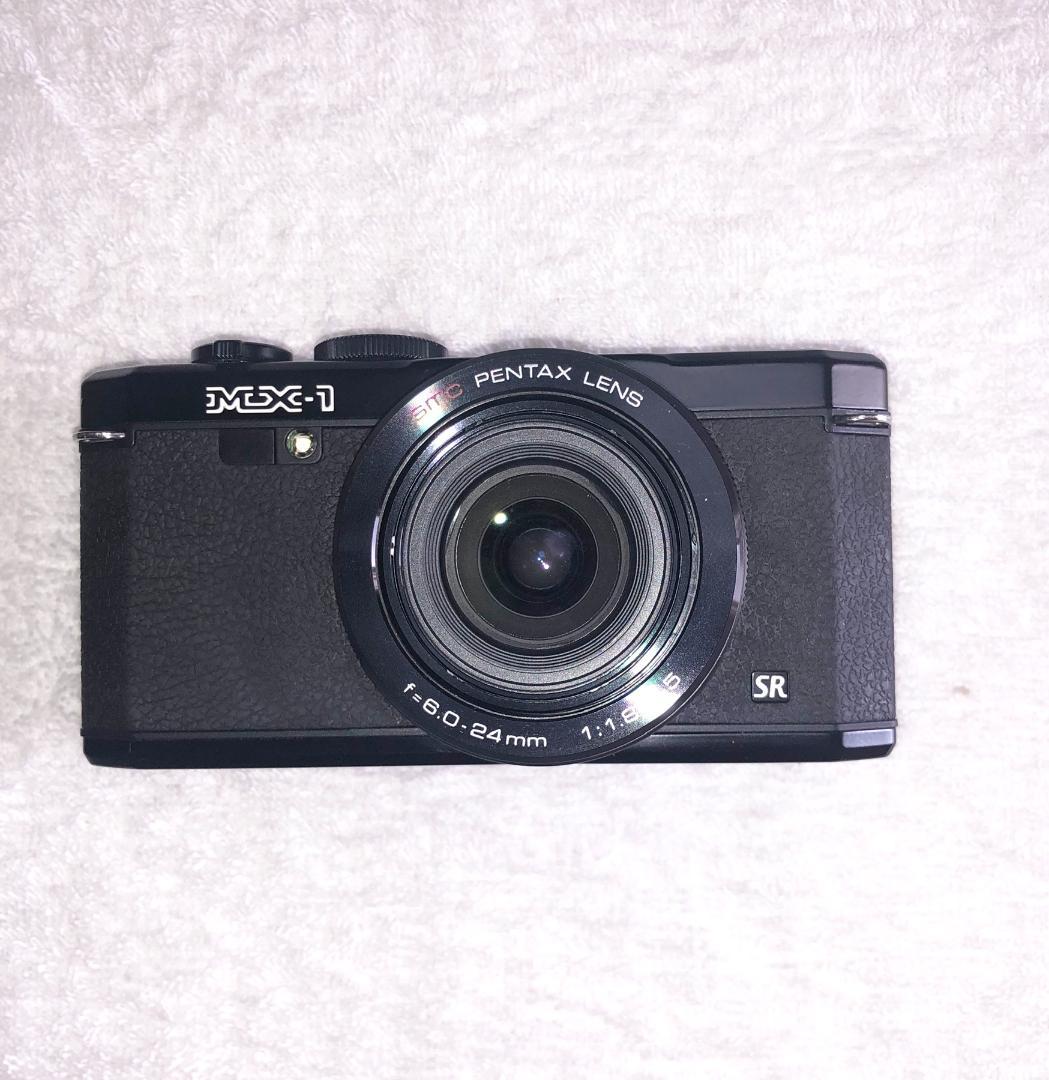 PENTAX MX-1 コンパクトデジタルカメラ クラシックブラック