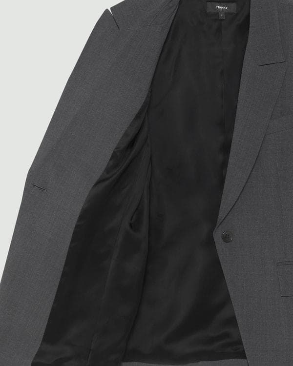 新品　セオリー　Traceable Wool ジャケット＆フレアパンツ　グレー