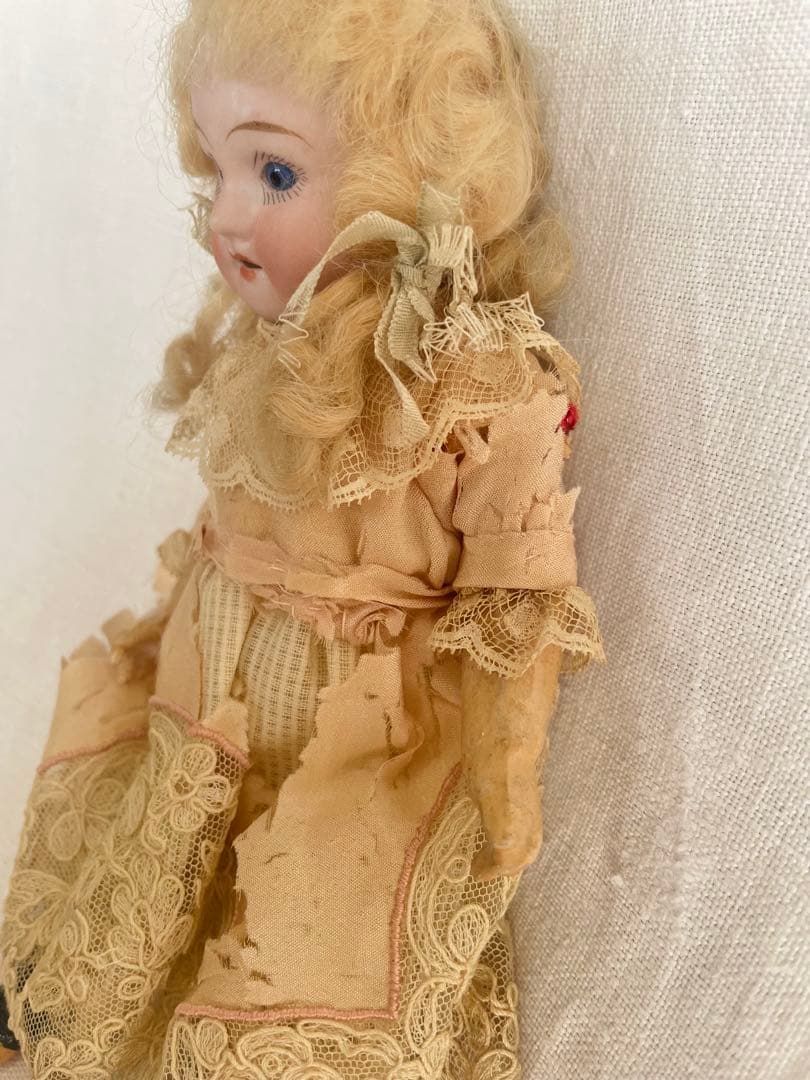 アンティークビスクドール、ミレット、オールオリジナル
