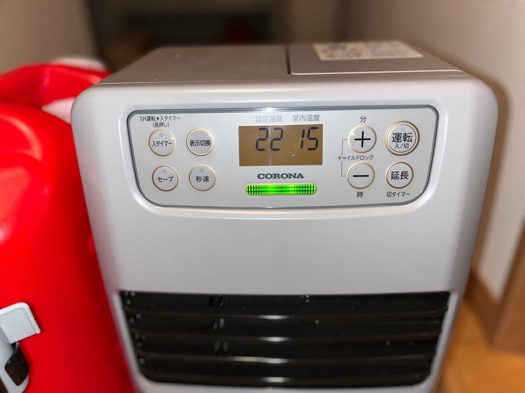 CORONA 石油ファンヒーター デジタル表示 3.6Lタンク、2025年製造品