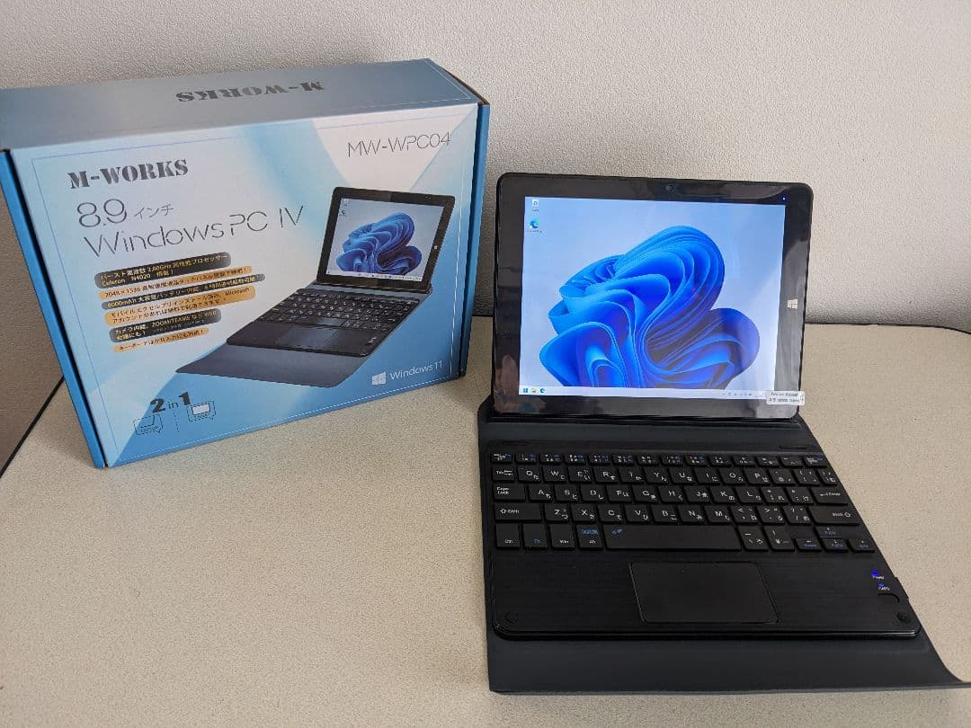 M-WORKS MW-WPC04 8.9インチ Windows11