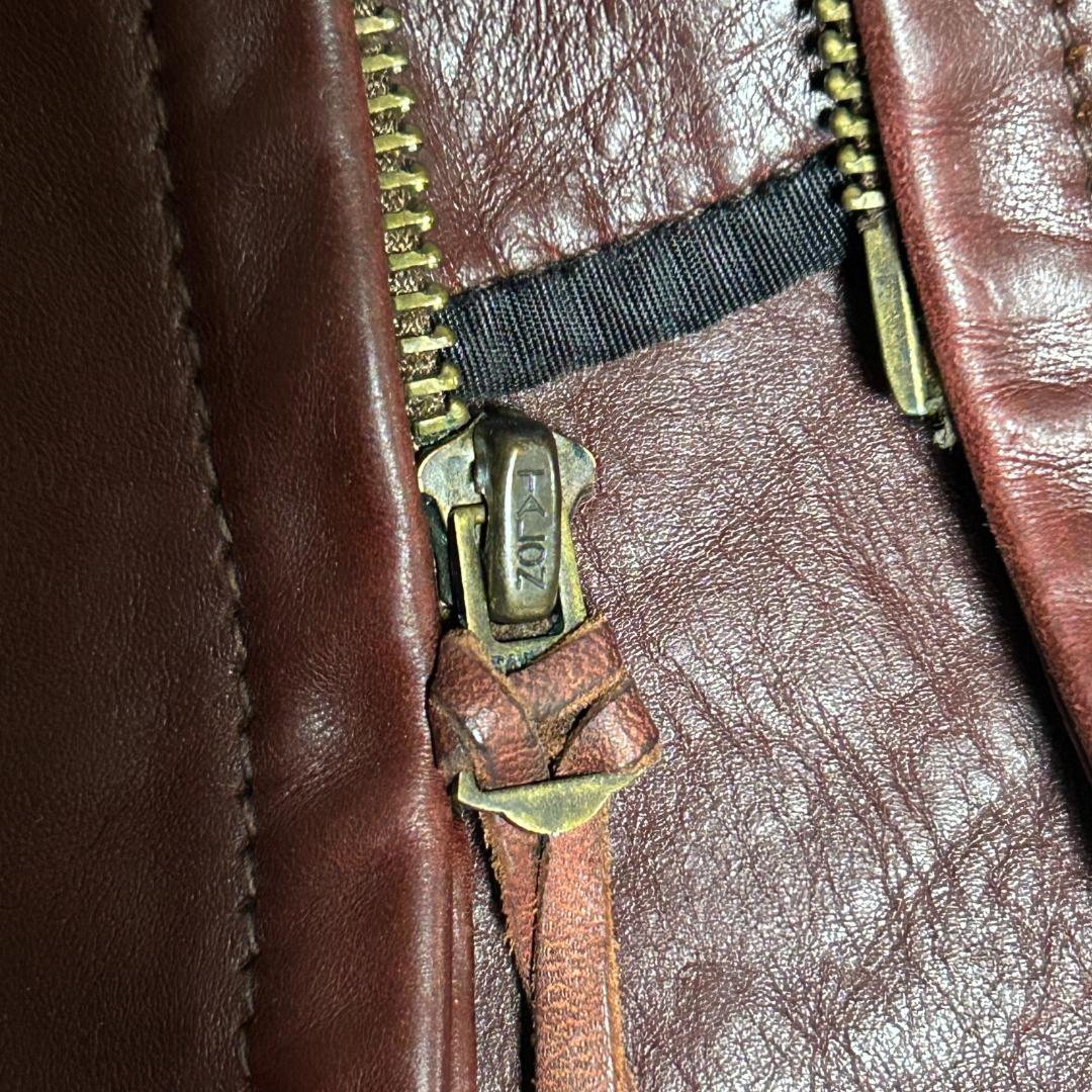 希少　エアロレザー　ボードレーサー　アルパカインナー　馬革　ホースハイド　赤茶