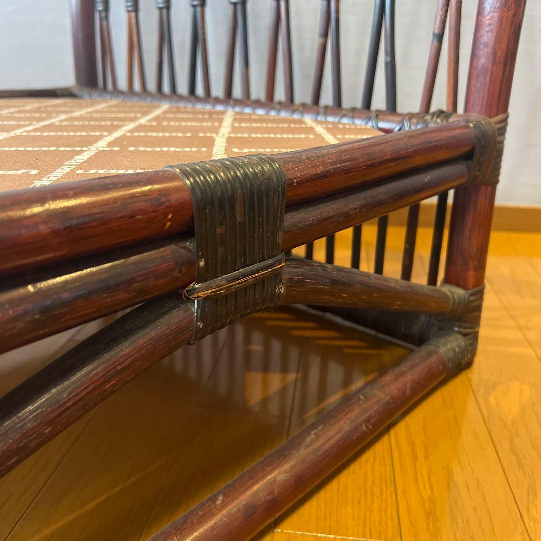 piece of cake様YAMAKAWAラタン籐 ソファ ヴィンテージNO1