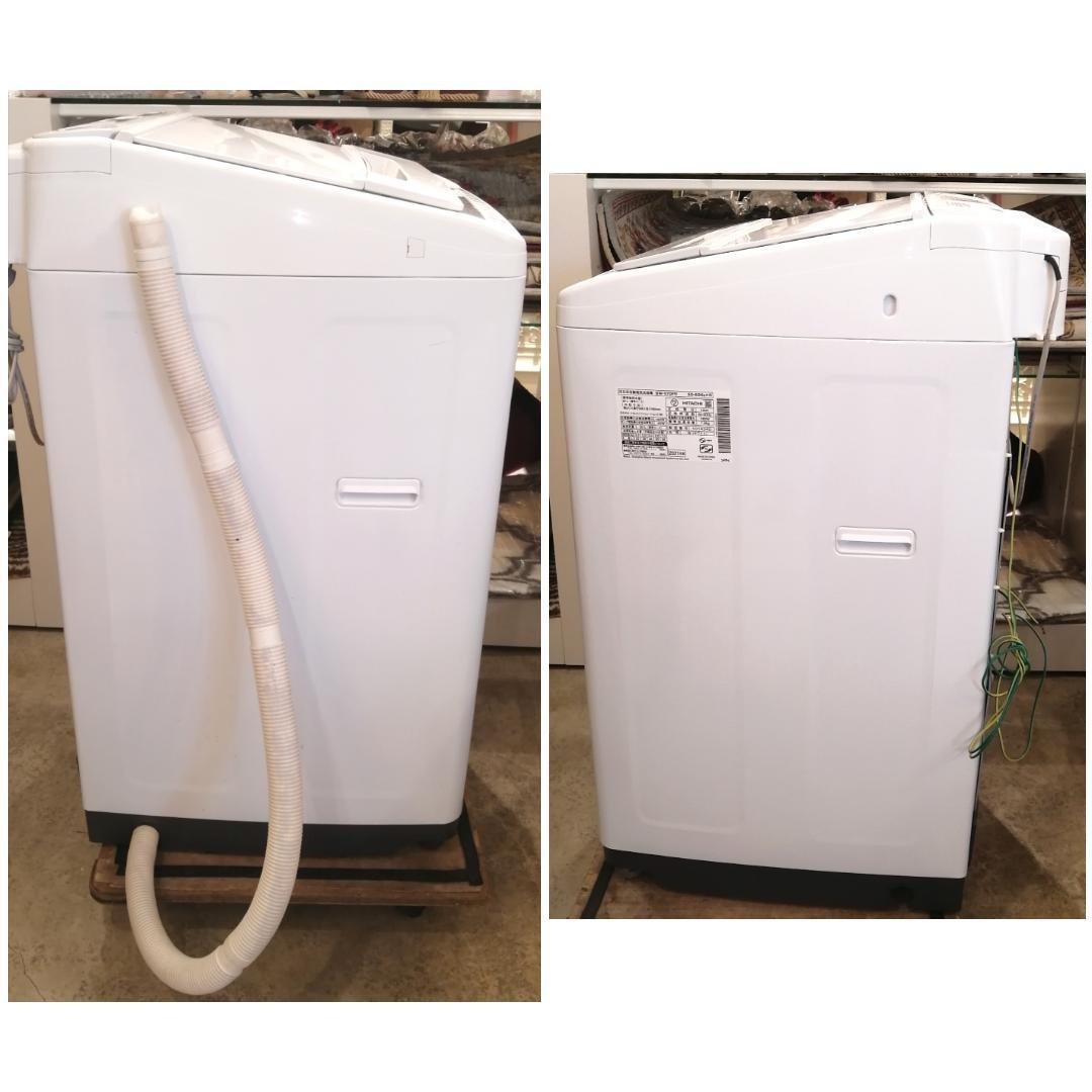 【極美品】 洗濯機 日立 BW-V70F 2021年 ガラストップ 7kg