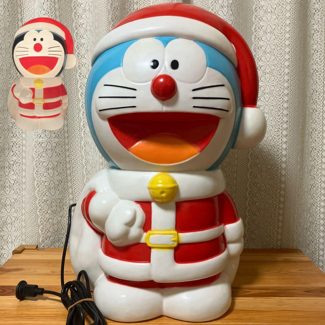 ドラえもん　サンタ　ブローライト　特大サイズ　照明　イルミネーション　クリスマス