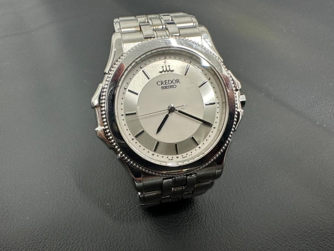 CREDOR SEIKO シルバー 腕時計