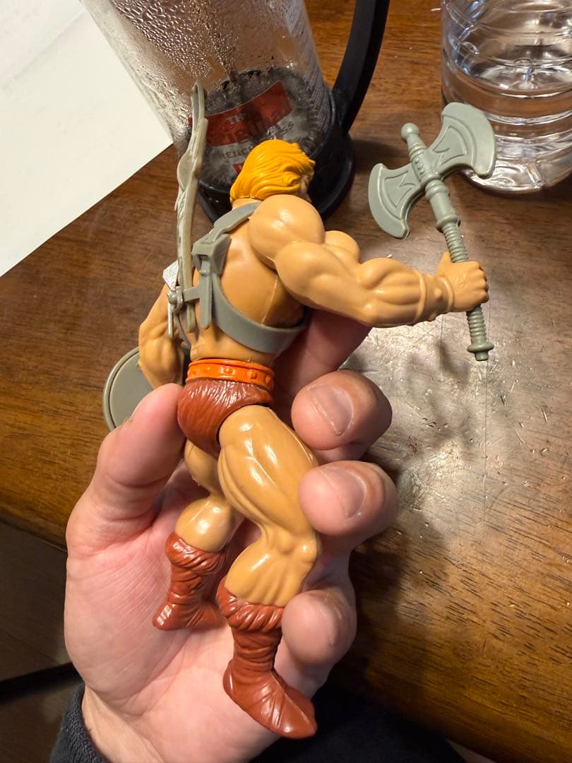 MOTU ヒーマン 1981 マテル 武器完品 マスターズオブザユニバース