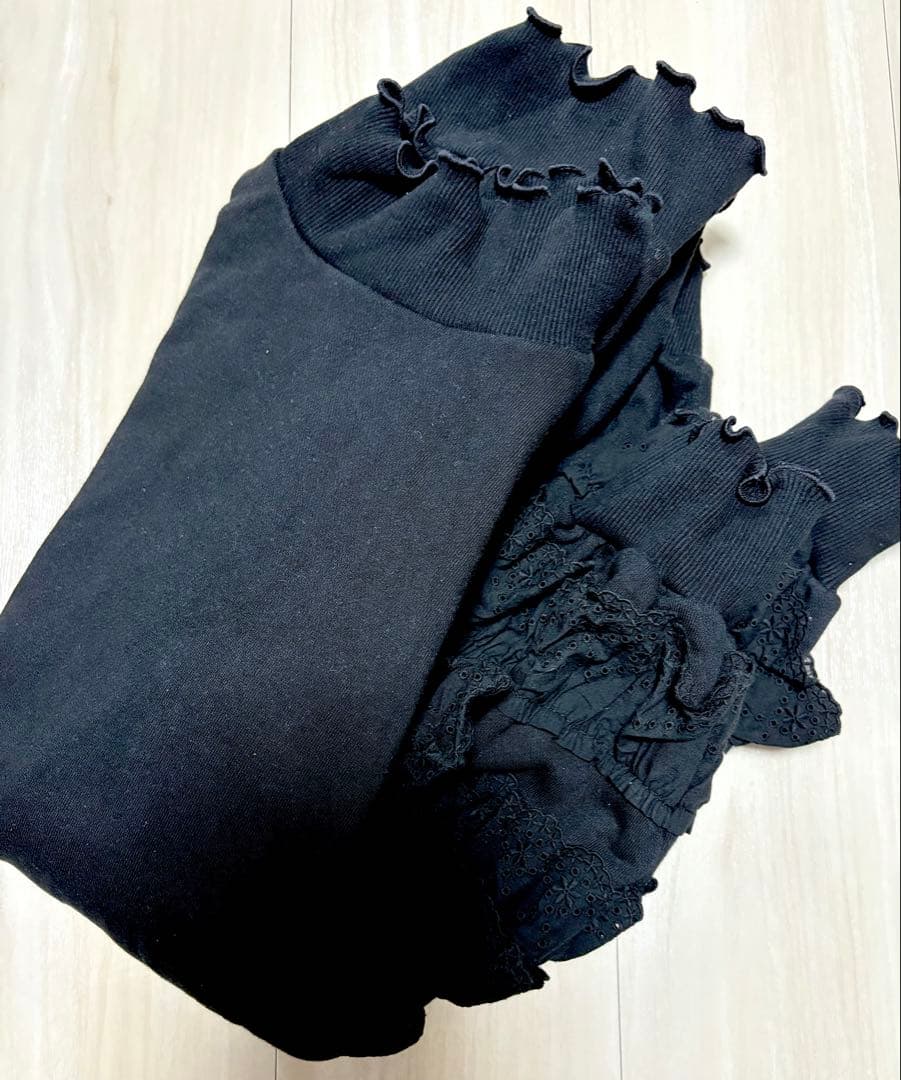 Candy Stripper FRILL SLEEVE SWEAT ワンピース