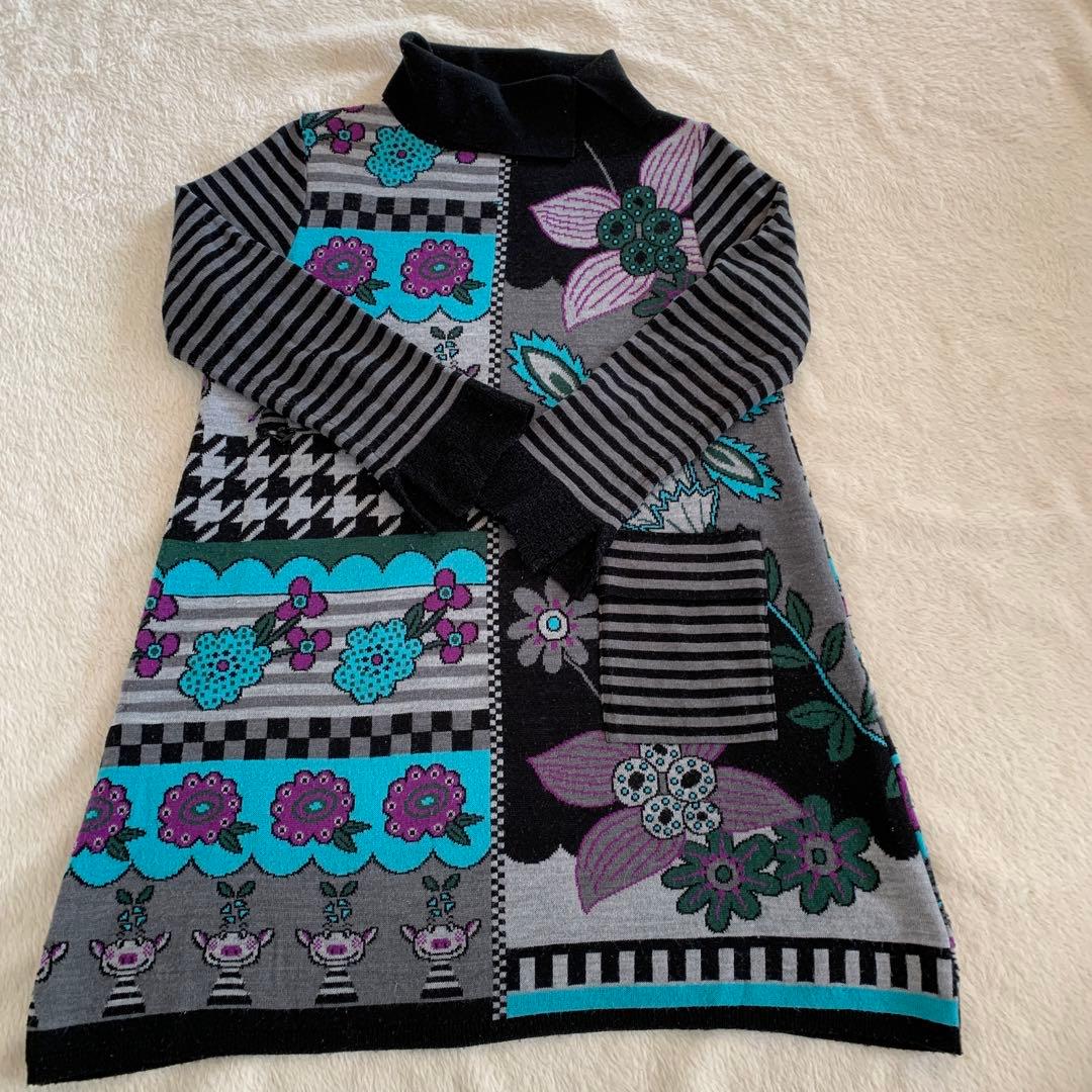 OLLEBOREBLA タートルネックニット