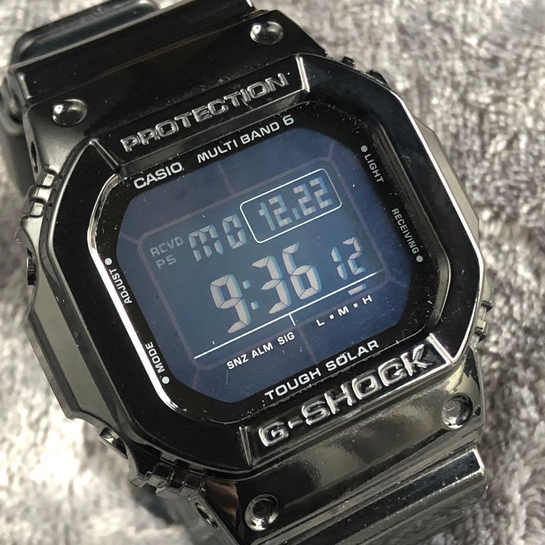 電波ソーラー＆オールブラック［良品］GW-M5610BB G-SHOCK