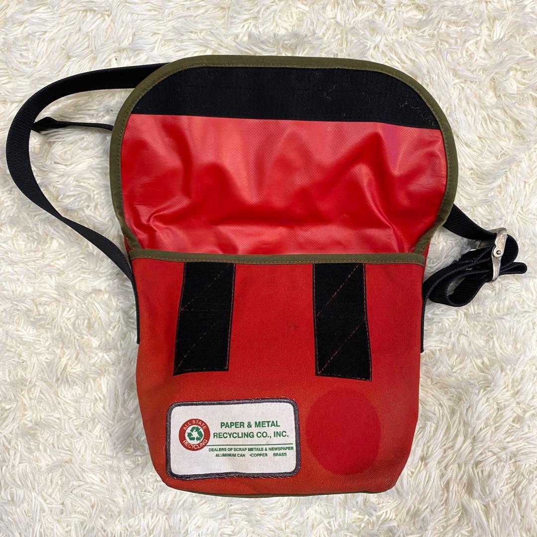 CRANK メッセンジャーバック　ワッペン　キャンバス