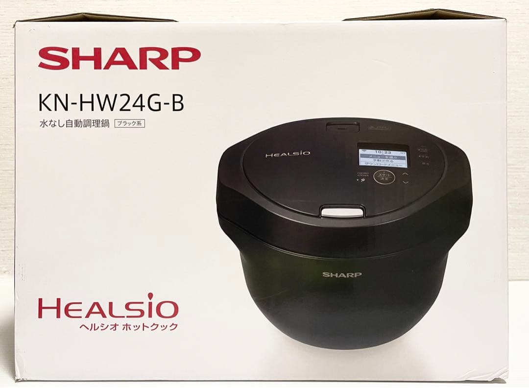 SHARP KN-HW24G-B 電気圧力鍋 ブラック