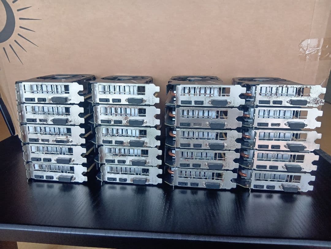 佐藤様20個。GeForce GTX1660SUPER AERO ITX OC