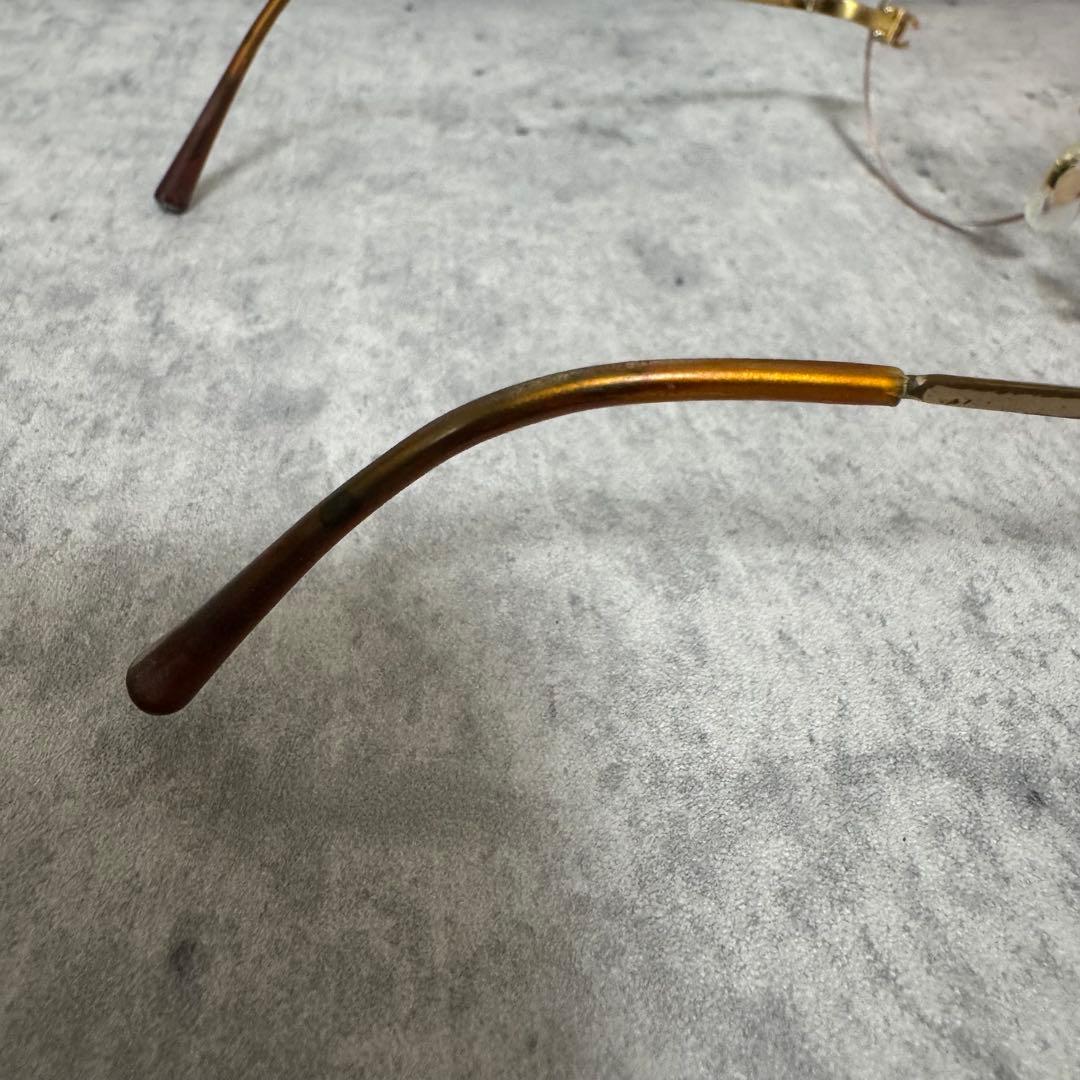 CHANEL シャネル サングラス リムレス ココマーク ヴィンテージ 度入り