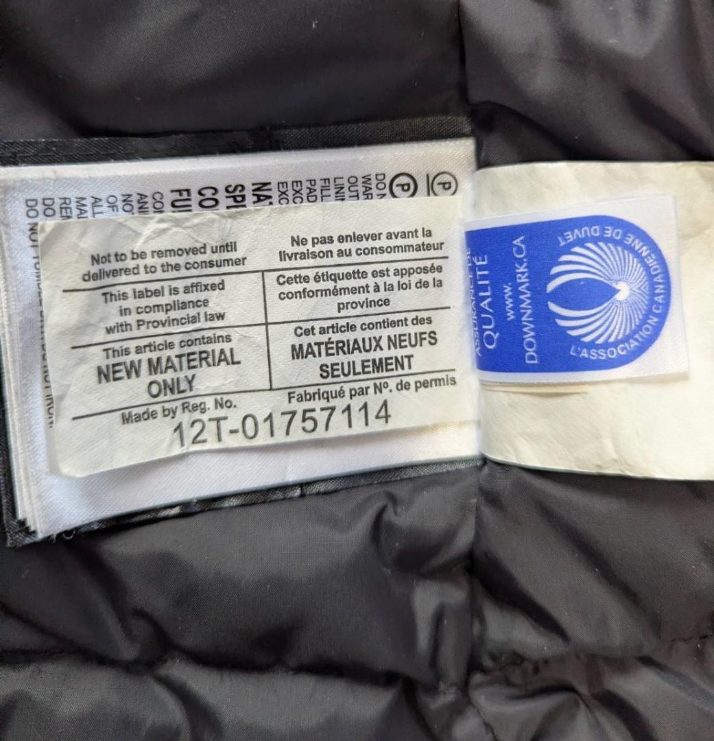 美品　カナダグース❤️　ダウン　ファー付き ブロンテ 　Sサイズ　レディース　黒