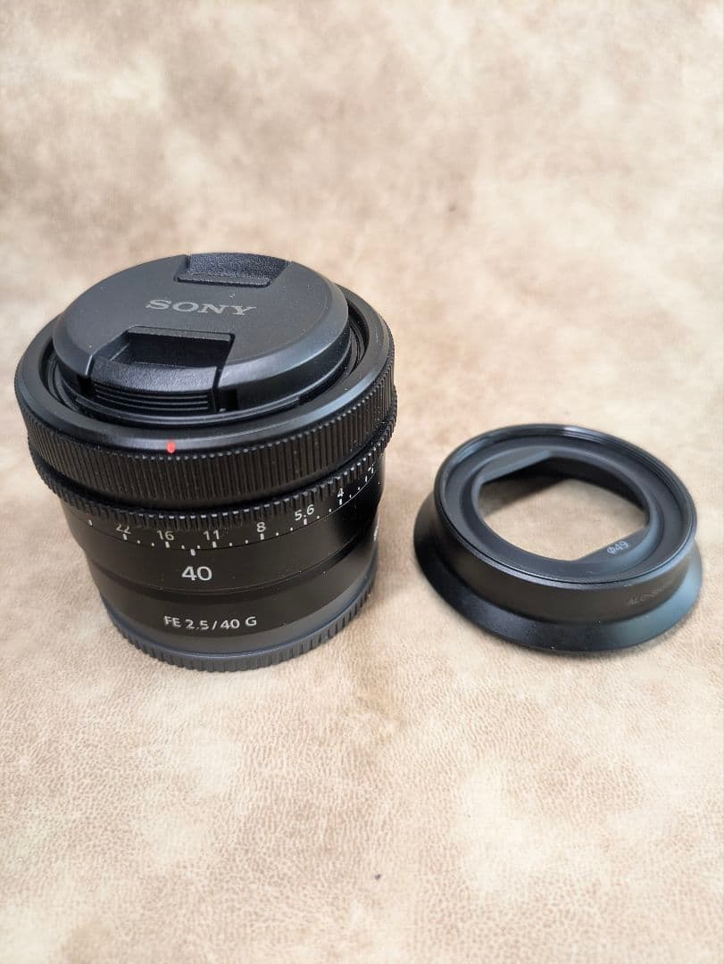 Sony FE 2.5/40 G レンズ