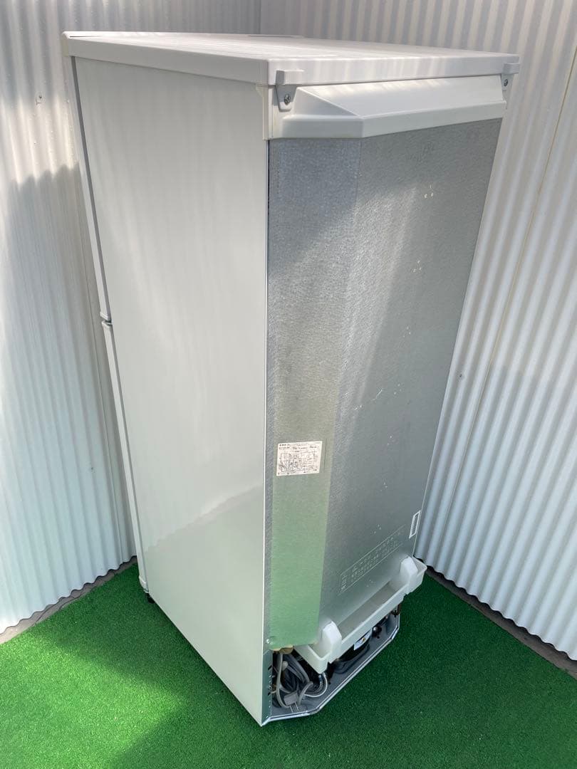 823 ユーイング 140L 2ドア冷蔵庫 ホワイト ファン式 自動霜取り 単身