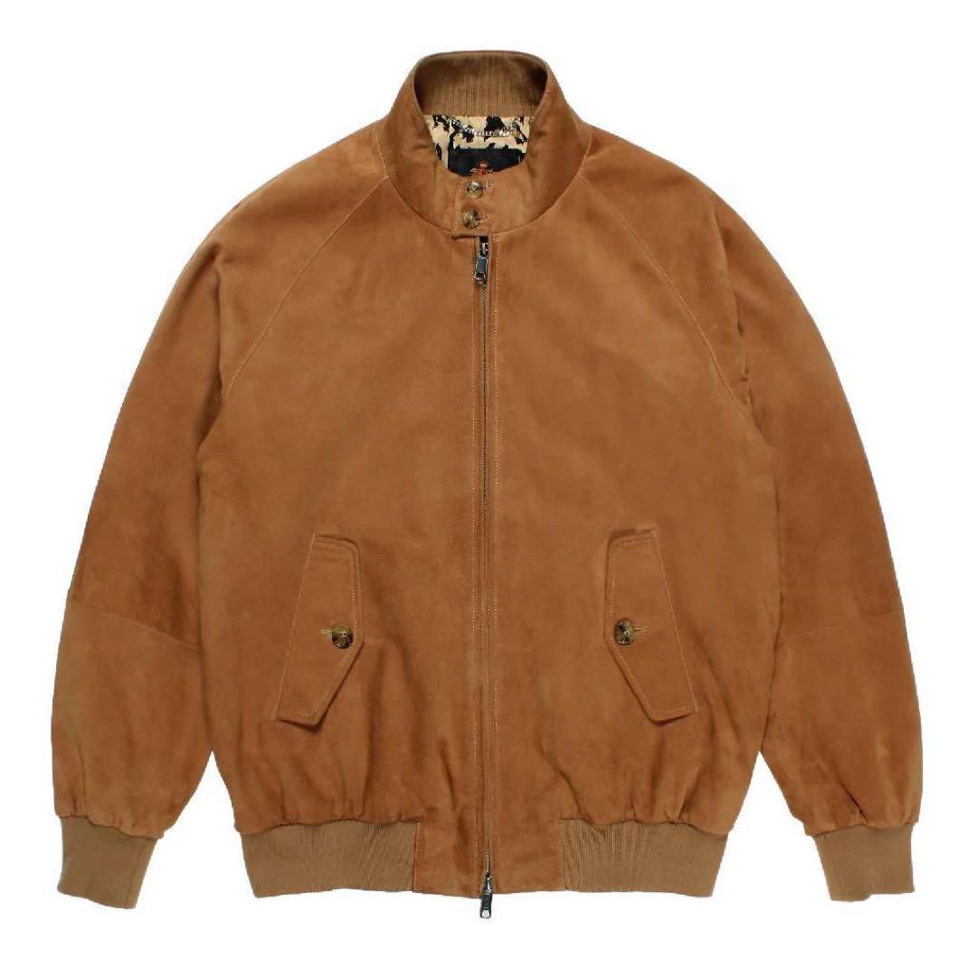 ジャケット・アウター WACKOMARIA BARACUTA G9 SUEDE HARRINGTON